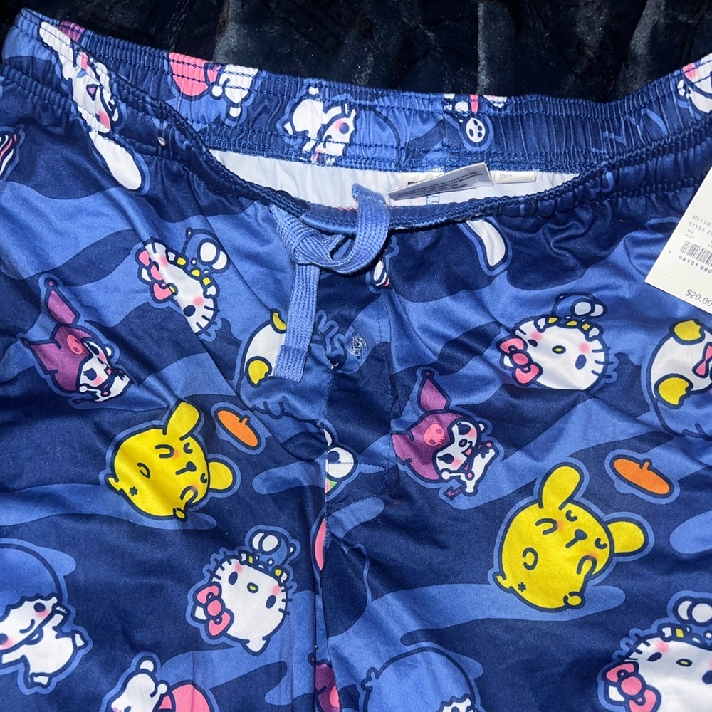 Hello Kitty Blue Camo Pj pants